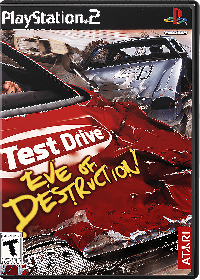 Test Drive Eve of Destruction Playstation 2 US box art